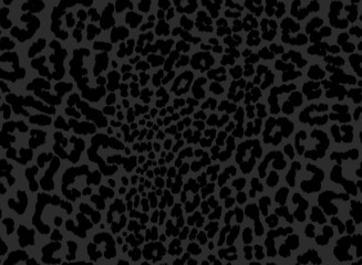 Minimalist black leopard seamless vector pattern. Black panther animal print. Minimalist black leopard seamless vector pattern. Black panther animal print. Animal print design.