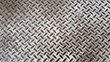 © Yevhen Roshchyn - Metal background as a creative texture close up. Steel checkerboard made of sheet metal with factory floors, anti-slip platform for engineering materials. abstract pattern