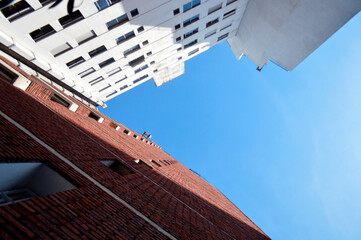 Buildings and sky