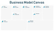 © Fluke Cha - Business Model Canvas template. Form for marketing plan