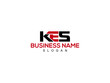 Alphabet Letter KES Logo Icon Vector For Business
