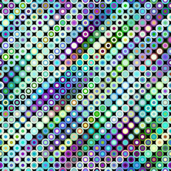 Poster - Geometric abstract pattern in patchwork style. Vector image.