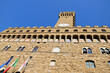 Palazzo Vecchio on the Piazza della Signoria, Florence, Italy.