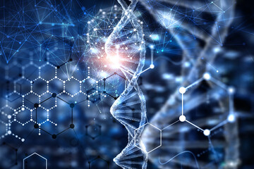 Wall Mural - innovative technologies in science and medicine
