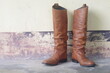 leather boots,knee-high boots,bohemaiam boots,cowboy,cowgirl,leather shoe,woman boots,brown boots