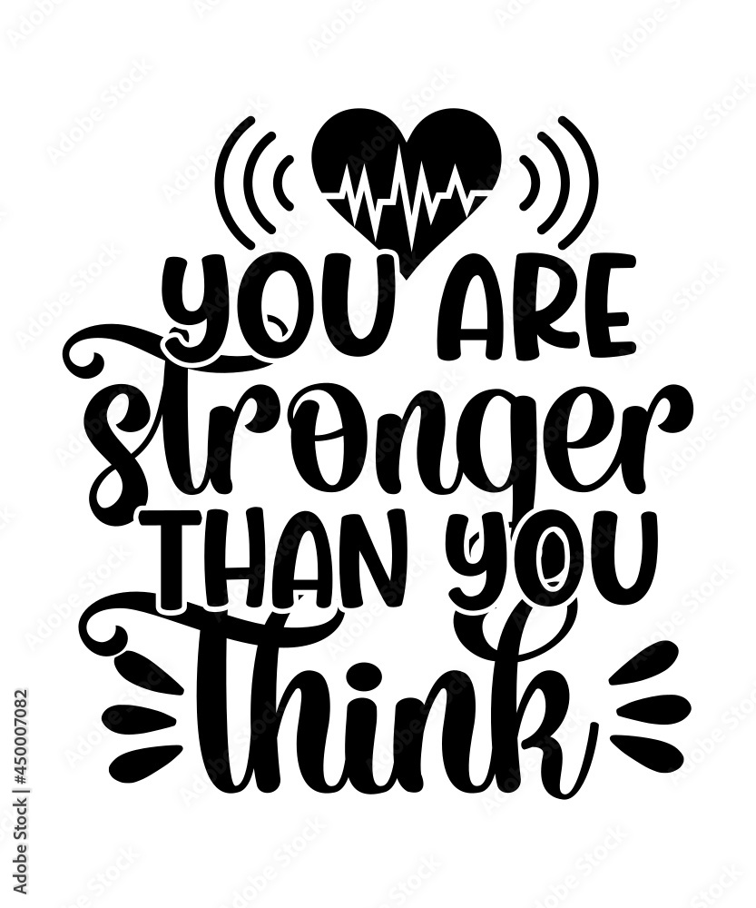 Vector de Stock Mental Health SVG Bundle, Positive SVG, Motivational ...