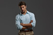 © Drobot Dean - Portrait of young confident european business man