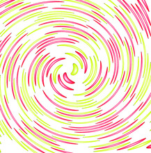 Vector Illustration Of Abstract Red And Yellow Twirl Background