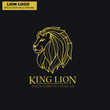 © Ilham - Elegant Lion Logo Vector Desgin for Business, Company, and Icon. EPS 10 Editable Stroke