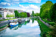 Le canal de la Vesle - Reims