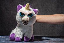 Feisty Pet Unicorn Plush Stuffed With Attitude