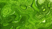  Marble Ink Colorful. Green  Art. Very Nice Abstract Colorful Design Colorful Swirl Texture Background Marbling Video. 