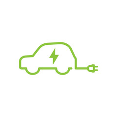 Poster - Electric car icon design illustration template