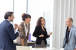 © NVB Stocker - Business meeting. buiness team brainstorming. Diverse team of business people  cooperating on developing common design project