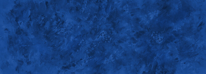 Wall Mural - Blue grunge texture background with random strokes and dots