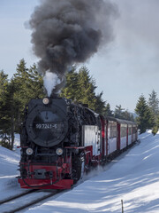 Poster - Vertical shot of a train