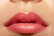 © deniskomarov - Close up beautiful female lips with natural make up