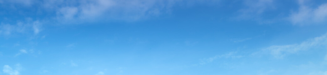 Wall Mural - blue sky with beautiful natural white clouds