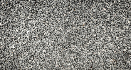 texture of gravel stones on ground background