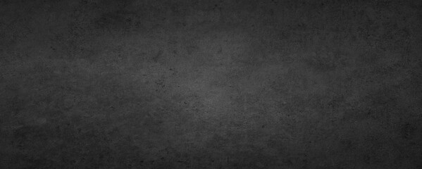 Wall Mural - black wall texture for background, dark concrete or cement floor old black with elegant vintage dist