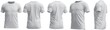 3D 4K Muscle white t-shirt