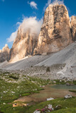Fototapeta Na sufit - Tre Cime di Lavaredo Dolomty Alpy Włochy