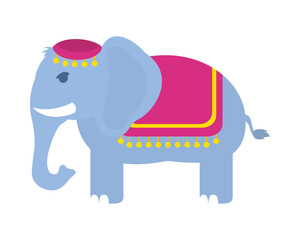 Poster - Indian elephant icon