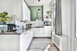 © Cavan Images - Interior of a beautiful kitchen of an elite house