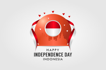 Indonesia Independence Day Background Design