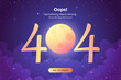404 Error Page Found Concept Web Page Missing
