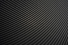 3D Background With Black And Gray Diagonal Stripes, Place For Text