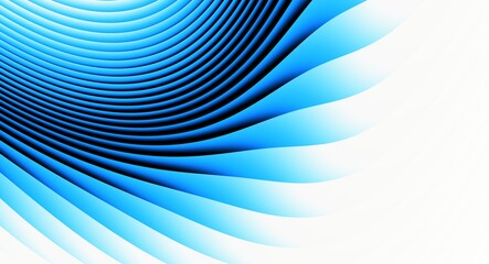 Wall Mural - Wavy abstract futuristic background