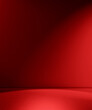 Beams of spotlight on a red background