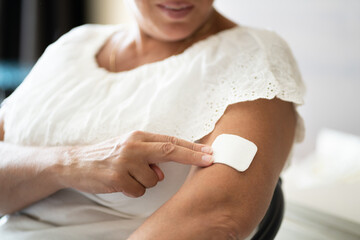 nicotine tobacco patch. stop smoking control