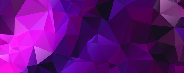 Abstract Color Polygon Background Design, Abstract Geometric Origami Style With Gradient