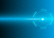 © Tommyview - Blue circle technology abstract technology innovation concept vector background and glowing light with some Elements of this image
