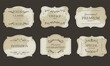 © Felizlalala - Set of vintage label design.