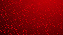 Abstract Dot Red Pattern Gradient Texture Technology Background.