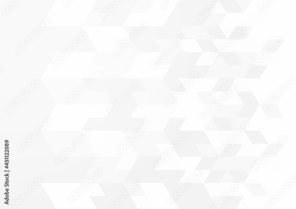White Gradinet Abstract background in white and gray gradient color. White background ...
