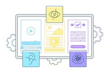 Digital Accessibility Flat Vector Illustration And Understood Users
