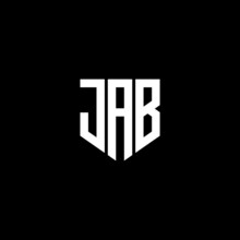 JAB Letter Logo Design On White Background. JAB Creative Initials Letter Logo Concept. JAB Letter Design. 