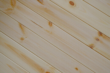 Sticker - Natural pine wood striped is a wooden beautiful pattern for background