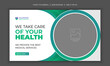 © Graphics Studio Zone - Health and Medical Doctors web banner template and video thumbnail design.