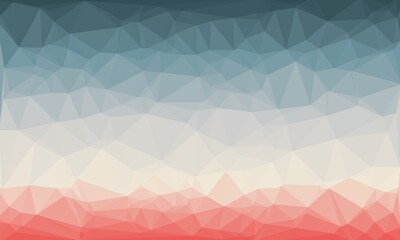 Poster - vibrant abstract geometric background with poly pattern