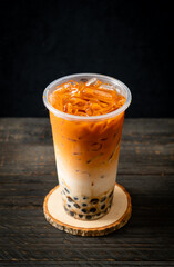 Poster - Thai milk tea with bubble