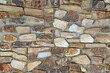 Seamless colorful pattern of stone wall texture