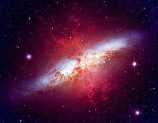 Wall Mural - gorgeous galaxy - elements of this image furnished by nasa