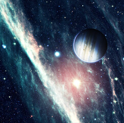 Wall Mural - gorgeous galaxy - elements of this image furnished by nasa