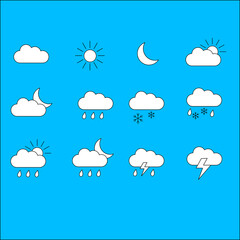 icon weather white