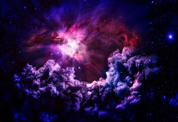 Wall Mural - gorgeous galaxy - elements of this image furnished by nasa